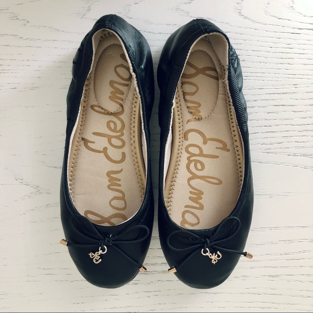 Sam Edelman Felicia Ballet Flat, Black Size 1